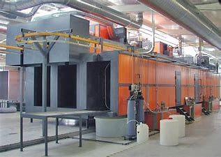 500kg/H, das Art automatische Metallbeschichtungs-Linie schneller Trockner kippt