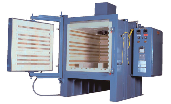 Lärmarme schmelzende Brennofen-Aluminiumausrüstung mit PLC-Steuerung