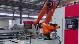 Sechs-Korb-Planetenmaschine + Sekundärrotationslinie für Härtungsofen für brasilianische Kunden